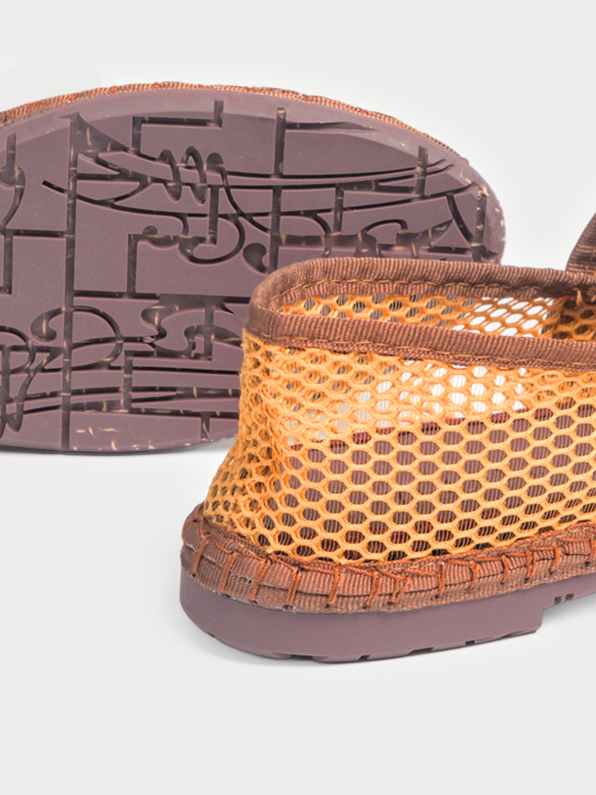 Claire Mesh Brown