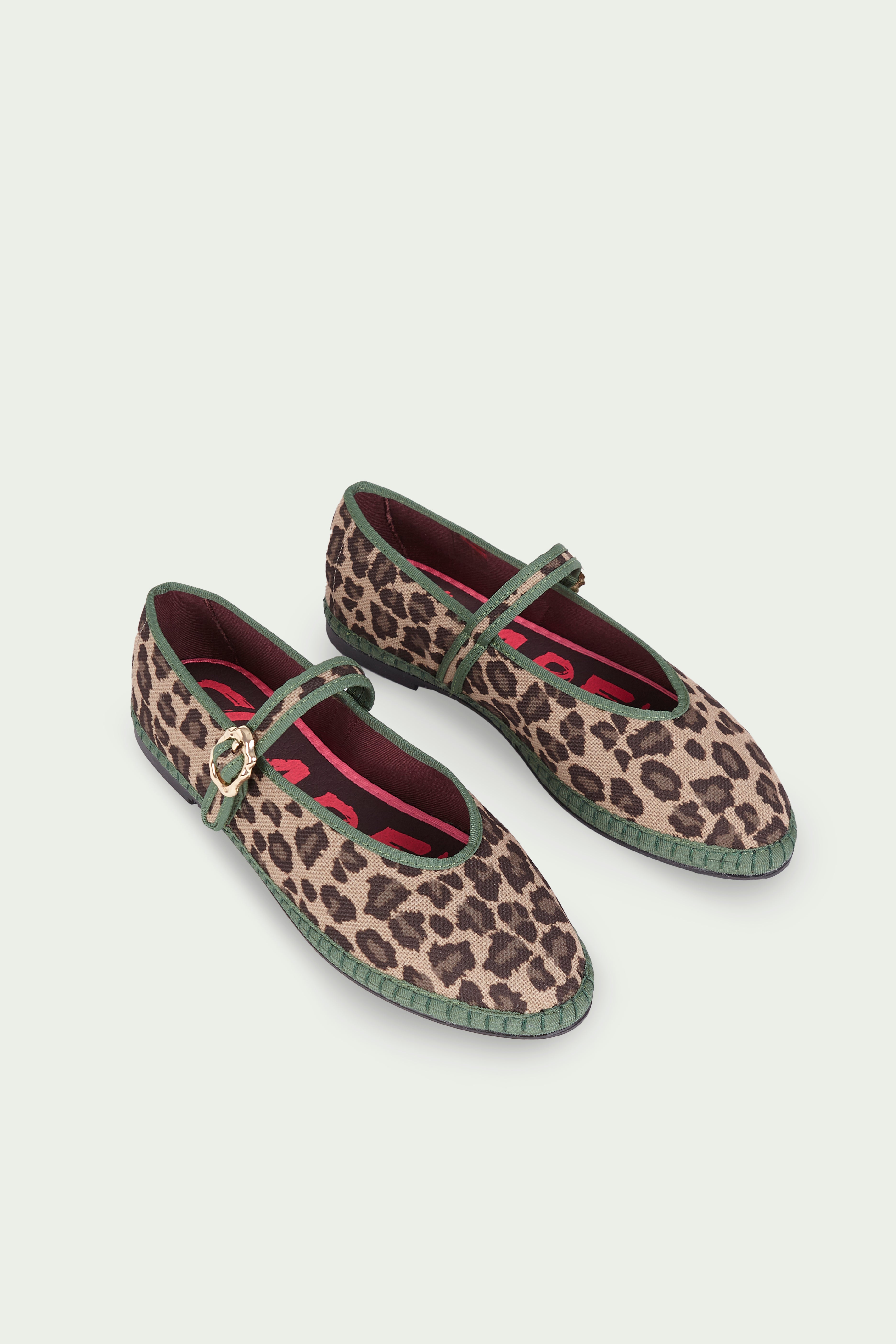 PIERRE LEOPARD GREEN
